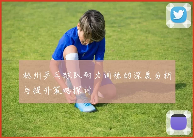杭州乒乓球队耐力训练的深度分析与提升策略探讨